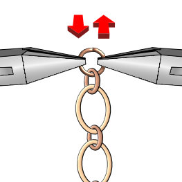 Through the Grapevine Magatama Necklace Instructions
